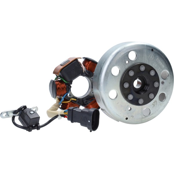 ontsteking+vliegwiel Piaggio origineel fly, liberty, lx, nrg power dd lc, primavera, runner, sco piaggio 2t, sprint, zip, zip sp 58136r