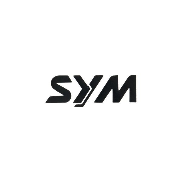 sticker Sym origineel zwart sym adx 125 87170-aka-a00-t2=op=op