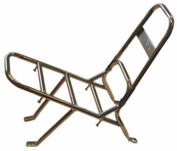 achterdrager Benzhou origineel topkoffer /rugsteun chroom china retro/torino 20401000bz