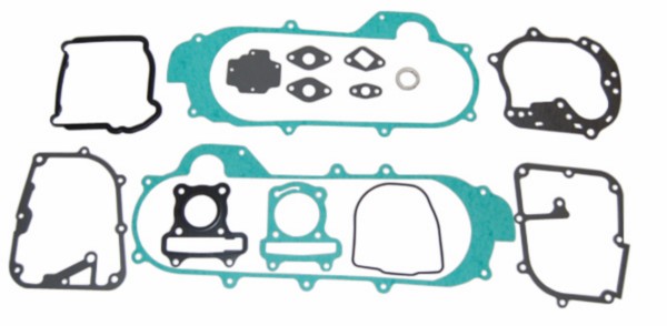 pakkingset DMP A-kwaliteit 15-delig django, fiddle, kisbee 4t, sco china 4t, sco gy6, sco kymco 4t, v-clic