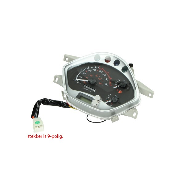 km tellerset euro-2 ronde koplamp BTC Riva, gts toscana, china lx/napoli, vx50