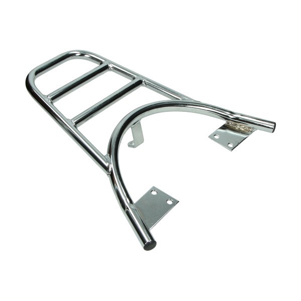 achterdrager Regia (made in EU) chroom turbho RM-50