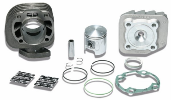 cilinder met kop malossi 47mm-p12 jet, jet euro X 3113570