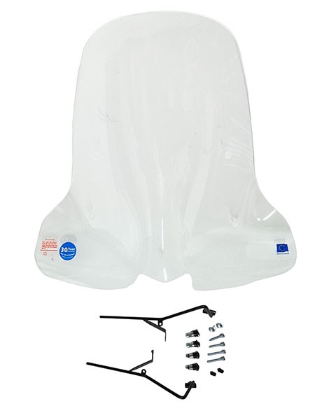 windscherm Regia met bevestigingsset hoog (made in EU) helder orbit 2, orbit1, symply, xpro