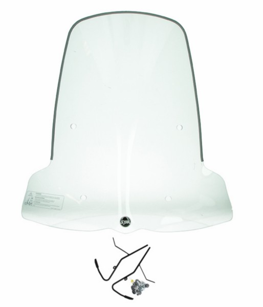 windscherm Sym origineel met bevestigingsset hoog helder orbit 3 sy530-xb1-00l