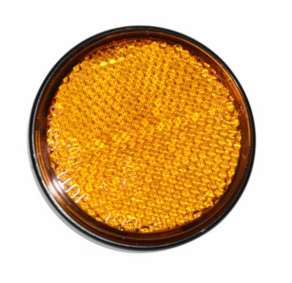reflector Sym origineel rond 59mm oranje cello/allo, fiddle 3, jet, mio, orbit 33742-f3h-000