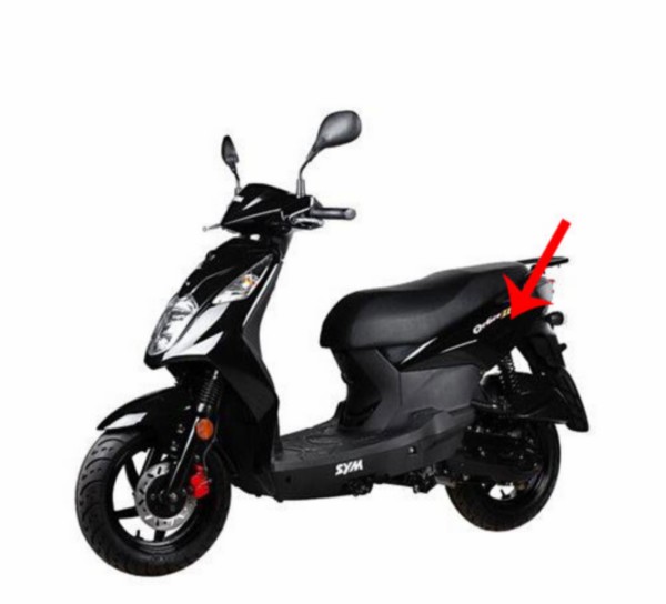 zijscherm links zwart orbit 2, xpro 83600-aaa-000-kg