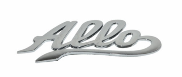 sticker Sym origineel zijscherm chroom allo 87127-a9a-000