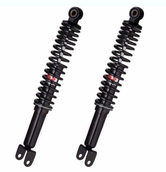 schokbrekerset yss hydraulisch maxi scooter Sym 360mm zwart gts250, joymax 250ie