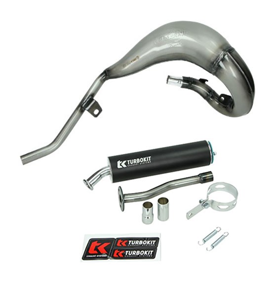uitlaat Turbokit euro-4/5 blank/zwart vanaf 2021 beta track, beta rr50=op=op