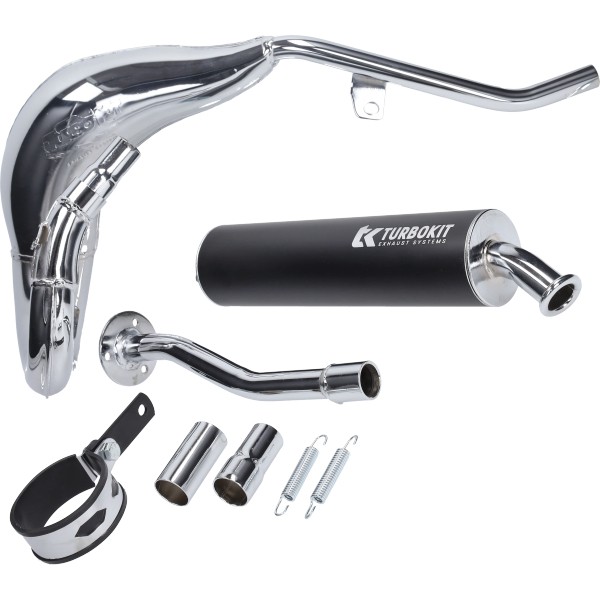 uitlaat Turbokit euro-4/5 chroom vanaf 2021 beta track, beta rr50