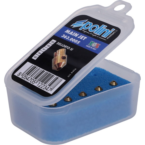sproeierset polini dellorto SI 155-167 4mm 5pcs 363.0005