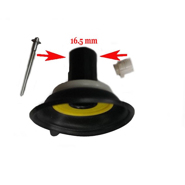 gasschuif carburateur 16.5mm sco gy6