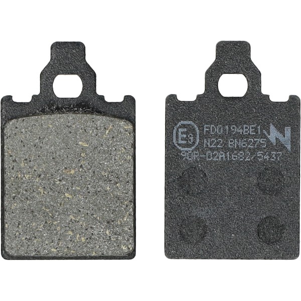 remblokset newfren cnc remklauw Piaggio zip 2000 voor px 125cc, formula, quartz, skipper 125cc fd0194