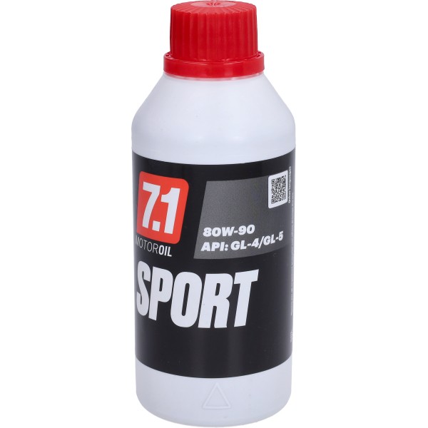 transmissie-olie malossi 80W90 7.1 250mL fles aprilia, gilera, honda, kymco, peugeot, piaggio, sym, yamaha 7613469b