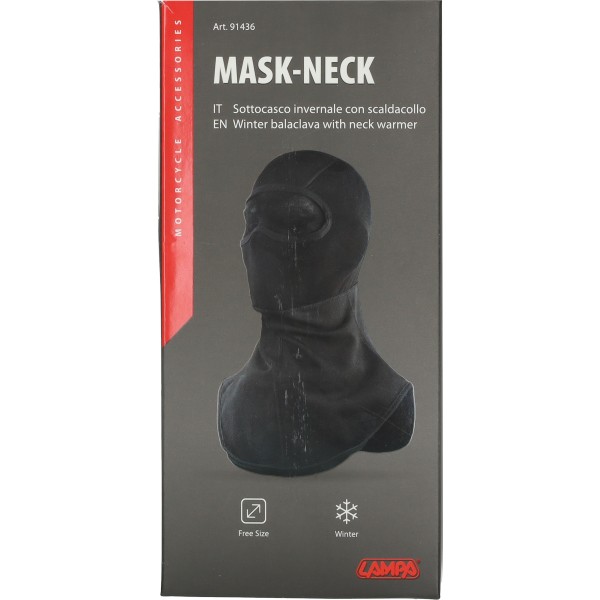 helmmuts lampa full face + col zwart 91436