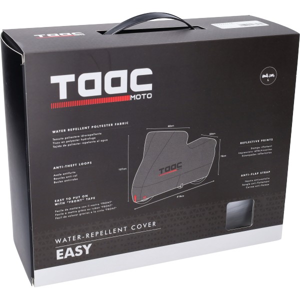 beschermhoes Taac motor & maxiscooter Easy 220-g 127x219x76 L grijs