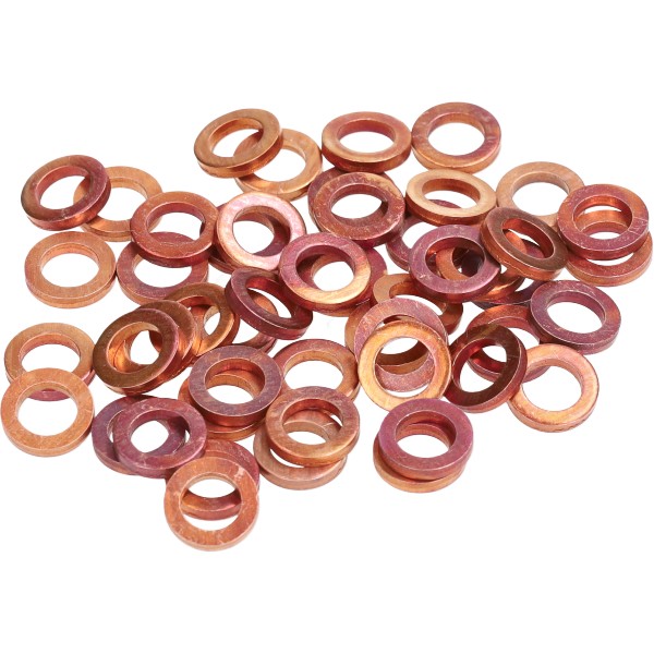 sluitring koper buitenpoot Kreidler m7 50pcs