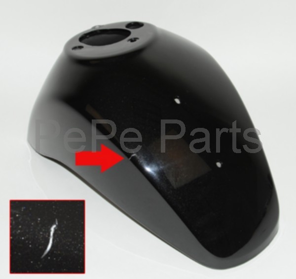 voorspatbord Piaggio origineel !!SCHADE!! blauw midnight 222 lx fl 66652800de