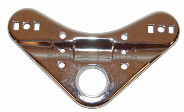 bovenplaat voorvork chroom zundapp 517 z517-12.656