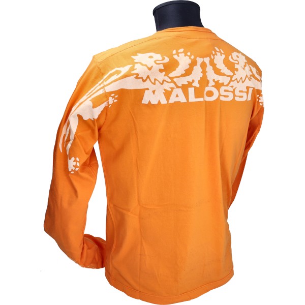 t-shirt lange mouwen malossi M oranje 4115281.o4