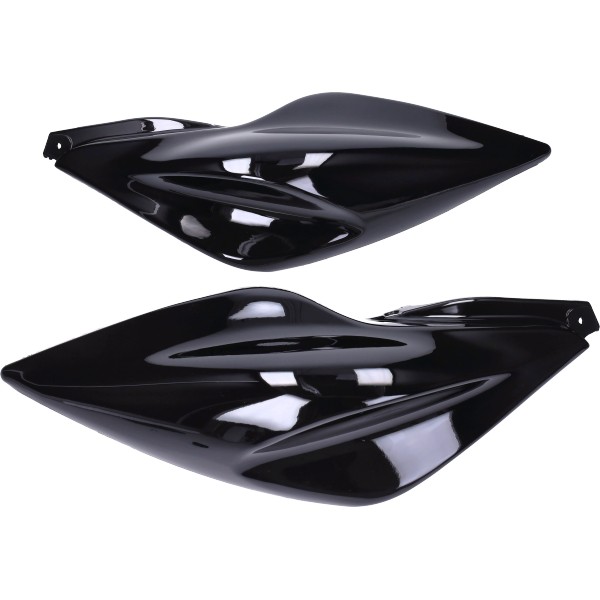 zijschermset Yamaha oud model 2002 glans zwart aerox