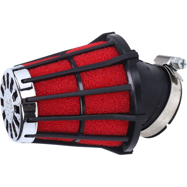 powerfilter malossi E5 38mm rood/zwart runner 180cc 2t 043296.50