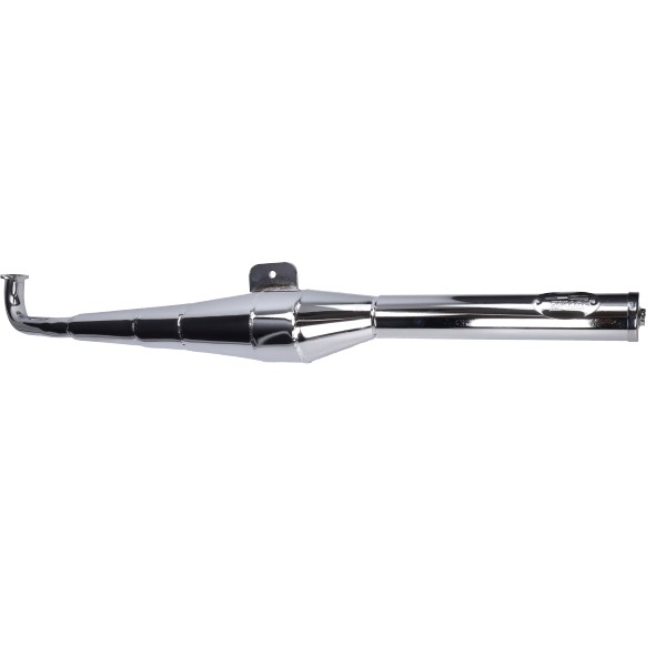 uitlaat bullet race (made in EU) Evo-1 chroom puch maxi
