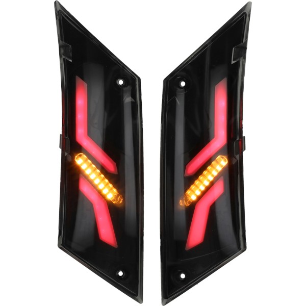knipperlichtset Power1 led matrix E24 keurmerk SP-1 achter smoke zip2000