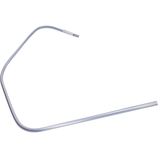 sierstrip Piaggio origineel beenschild links chroom gts 125cc, gts 300, gtv 300, vespa GTS 150 1b003379