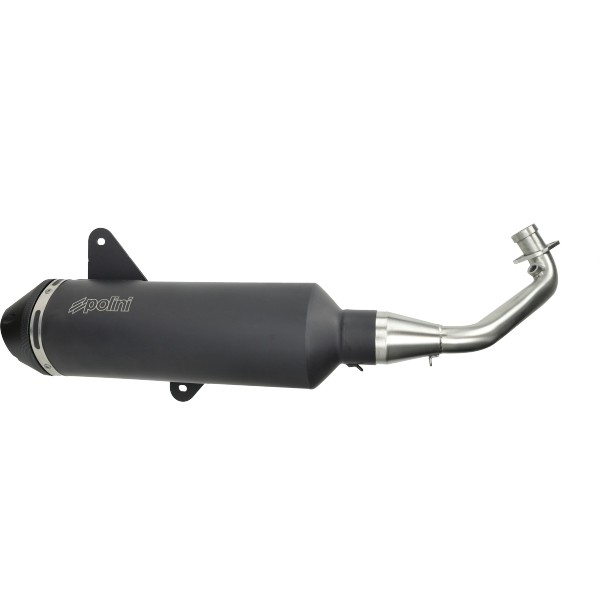 uitlaat polini euro-5 vespa zwart gts 300 190.0077