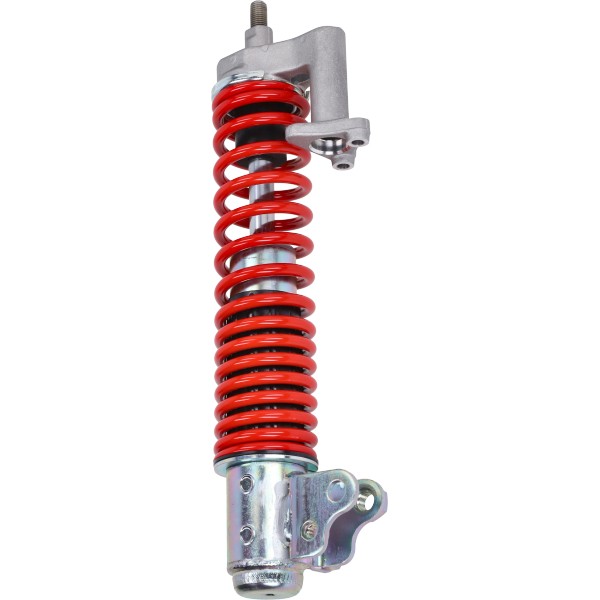 schokbreker Piaggio origineel linksvoor rood mp3 400, mp3 500cc, mp3-300cc 1c004719r