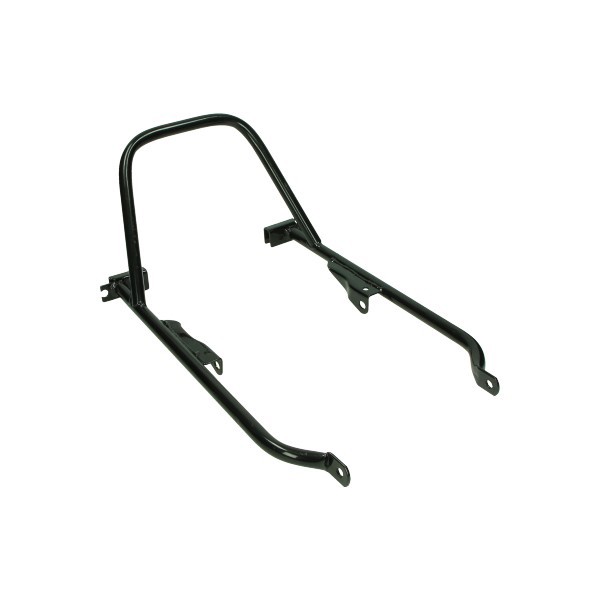 zadel met opdruk (made in EU) !! SCHADE !! Puch dik model zwart maxi
