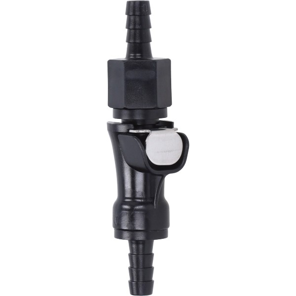 koppeling benzineslang universeel 6mm zwart vc18933