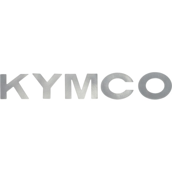 sticker Kymco origineel woord [kymco] zijskirt euro-5 agility 7003228e5
