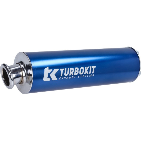 nademper Turbokit 3 bouts aansluiting / 60mm blauw