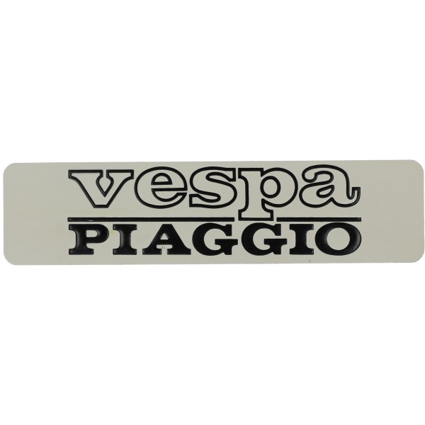 sticker metaal [vespa/piaggio] bravo, ciao, si