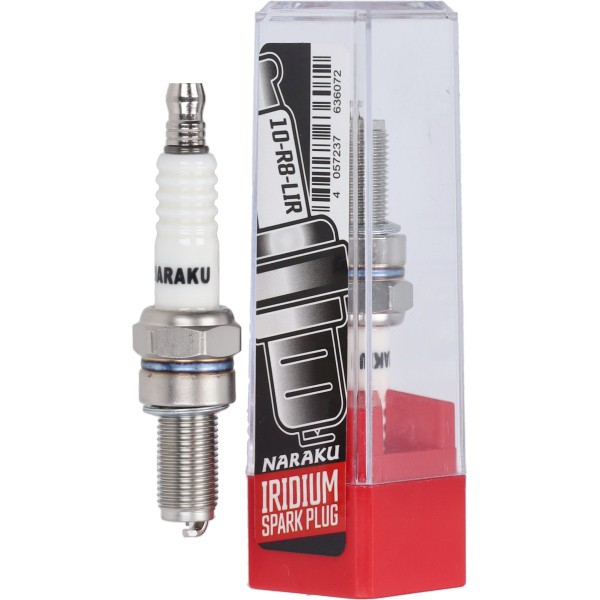 bougie naraku CR8EIX iridium sco piaggio 4t-2v, sprint, vespa lx, vespa S 4t-2v