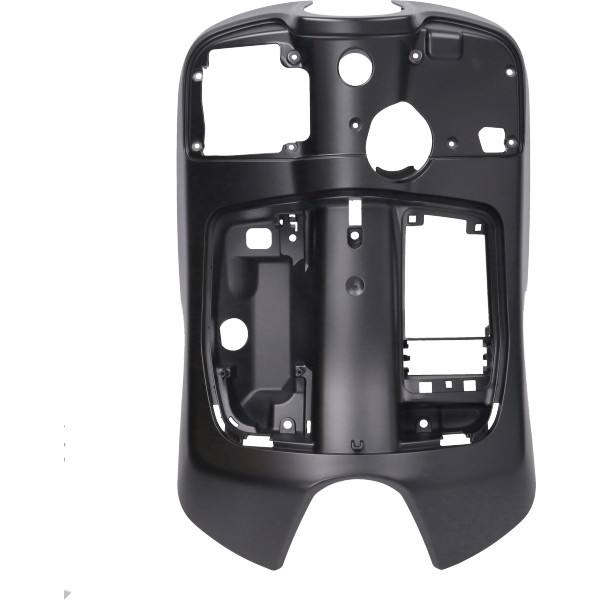 beenschild Piaggio origineel Euro-5/5+ mat zwart 99/c primavera, s-sprint, sprint 1b012307000nv