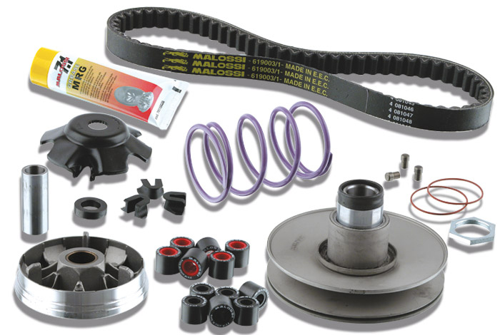 Overbrenging set