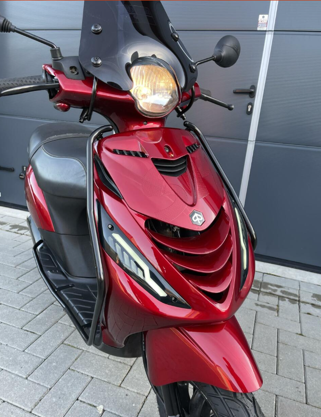 A+ ZIP SP kappenset Candy Red  5-delig