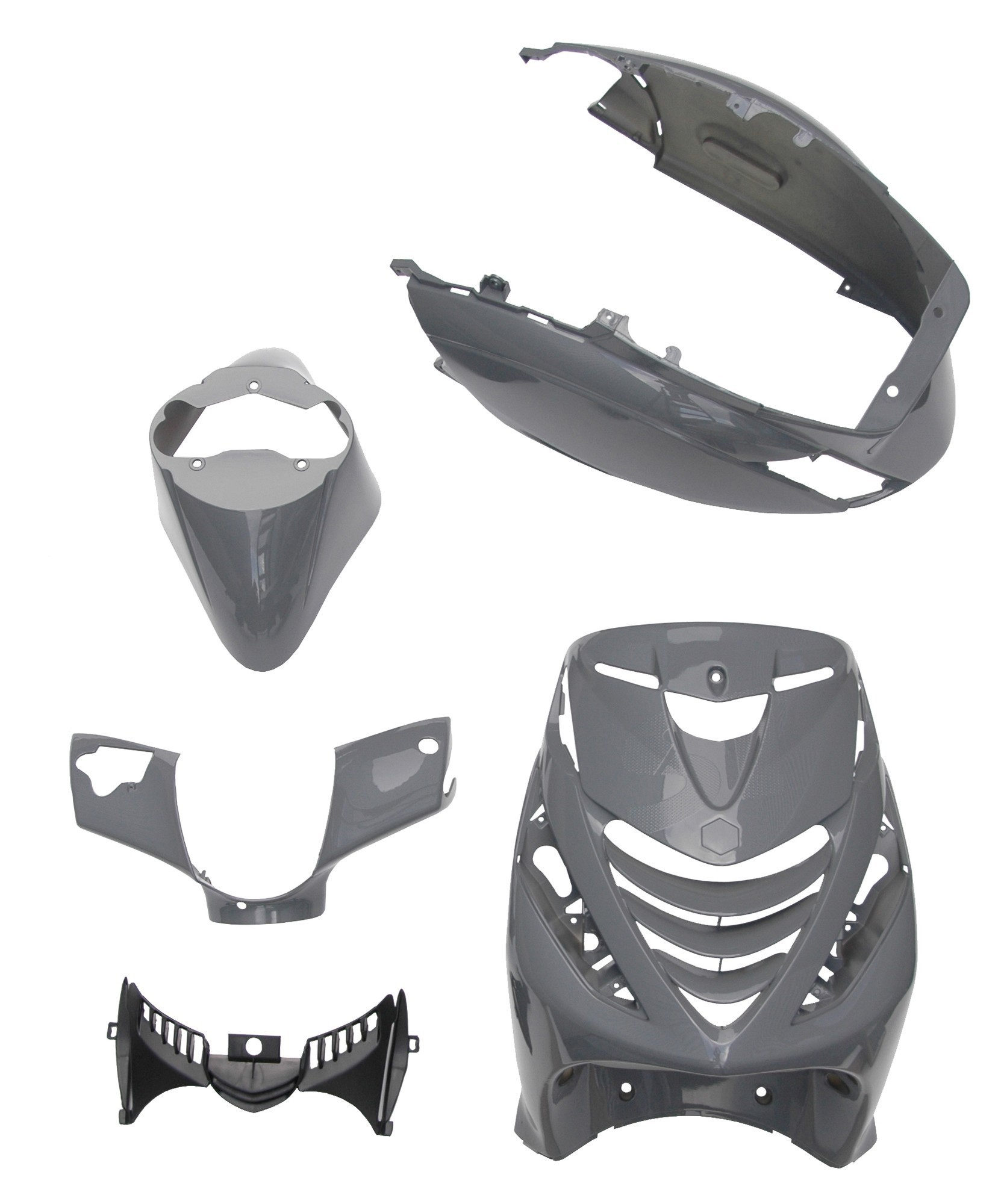 A+ ZIP SP kappenset NARDO GREY 5-delig