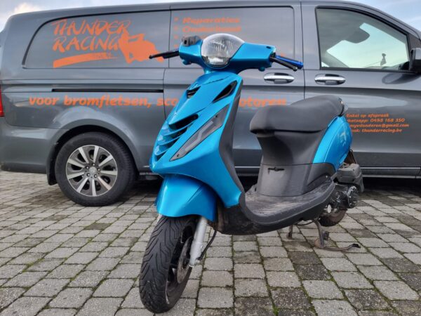 A+ ZIP SP kappenset ICE (CANDY) BLUE  5-delig