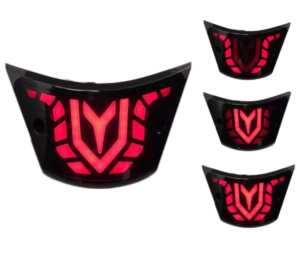 Alpha knippervoor+achter +achterlicht set matrix