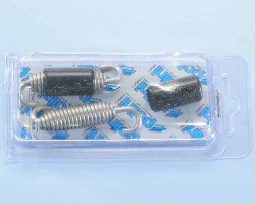 Polini uitlaatveerset draaibaar met rubber 5,3 cm